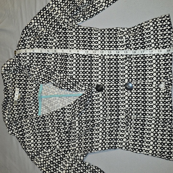 CAbi Black and White Patterned Blazer - Picture 12 of 12